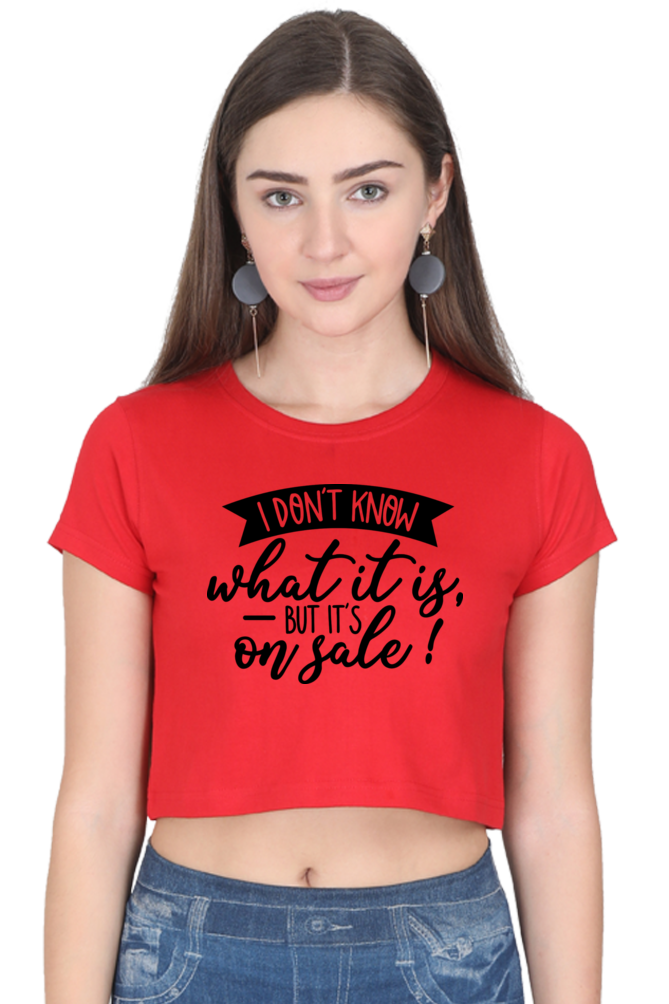 Women's Crop Tshirts