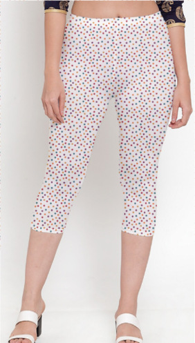 Women's Printed Capri Leggings