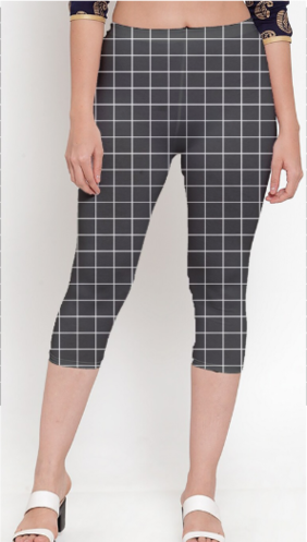 Women's Printed Capri Leggings