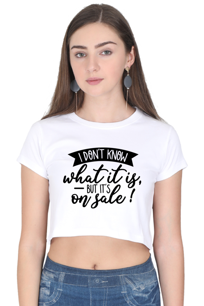 Women's Crop Tshirts