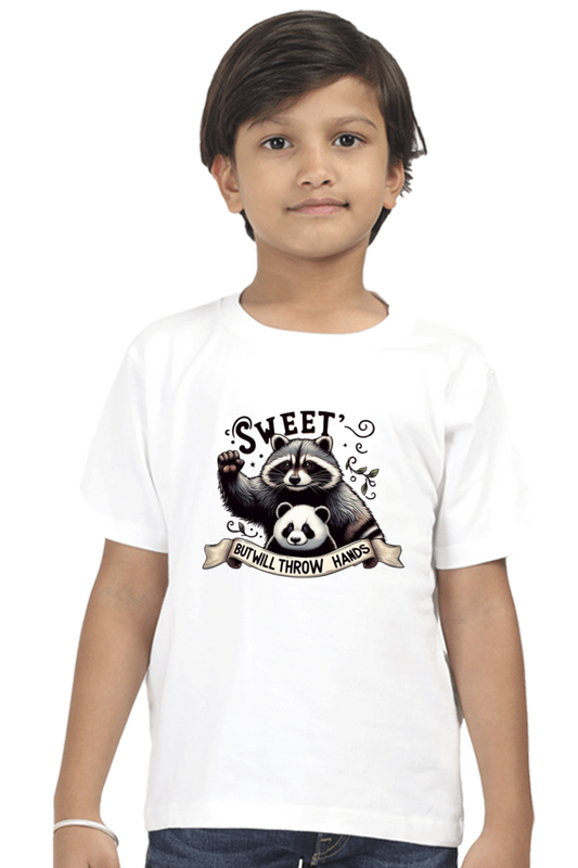 Boys Round Neck Half Sleeve Tshirts