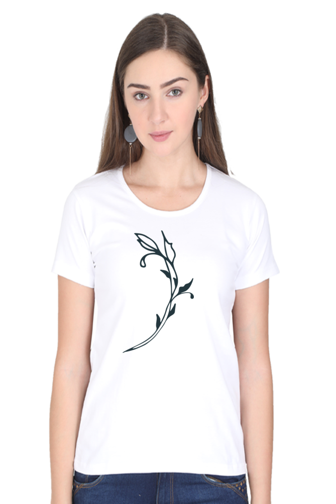 Women's Round Neck Half Sleeve Tshirts