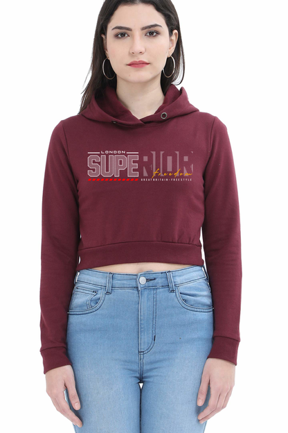 Women's Crop Hoodies