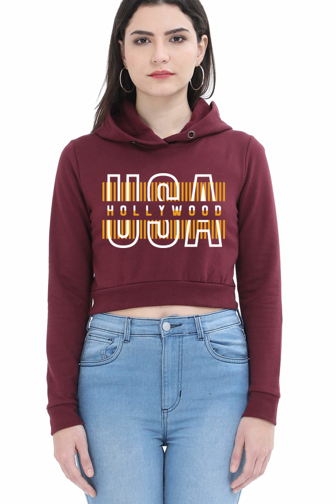 Women's Crop Hoodies