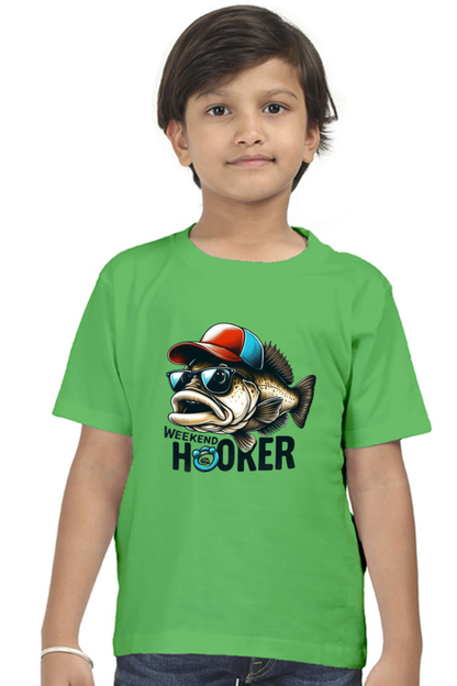 Boys Round Neck Half Sleeve Tshirts