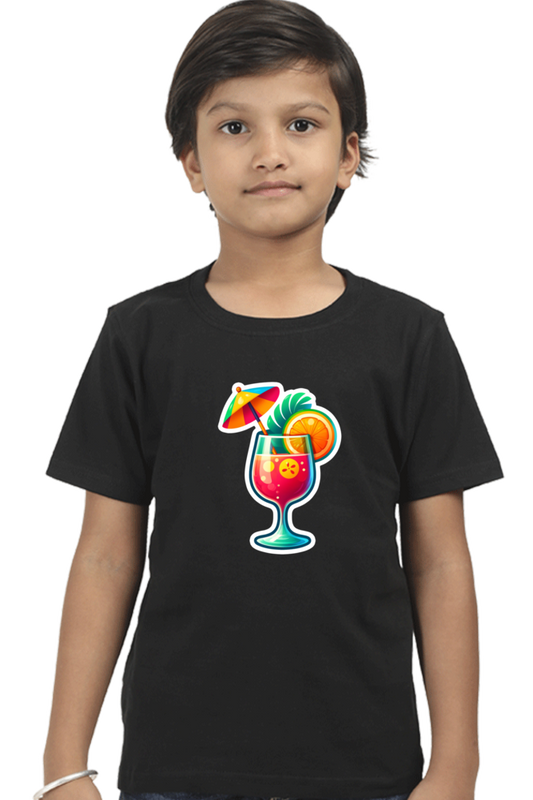 Boys Round Neck Half Sleeve Tshirts