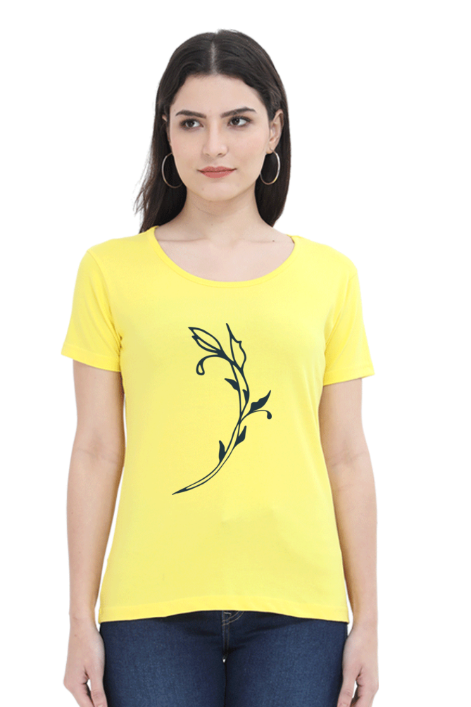 Women's Round Neck Half Sleeve Tshirts