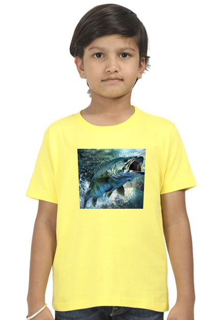 Boys Round Neck Half Sleeve Tshirts