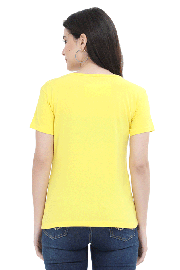 Women's Round Neck Half Sleeve Tshirts