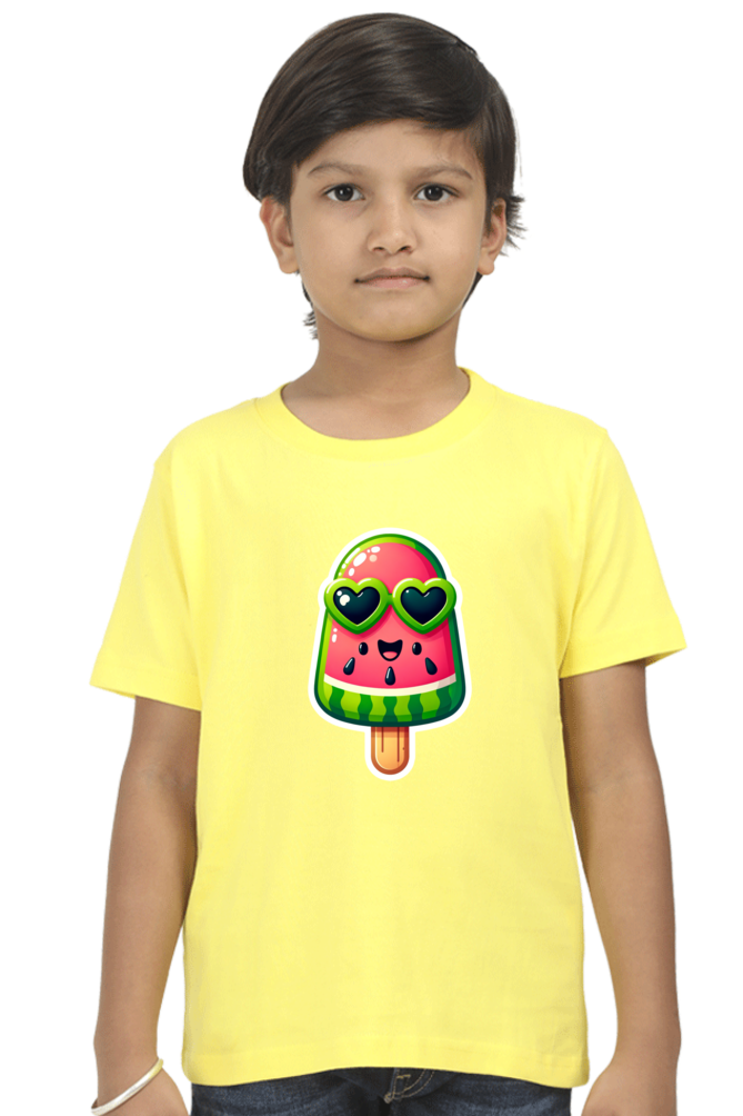 Boys Round Neck Half Sleeve Tshirts