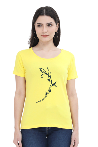 Women's Round Neck Half Sleeve Tshirts