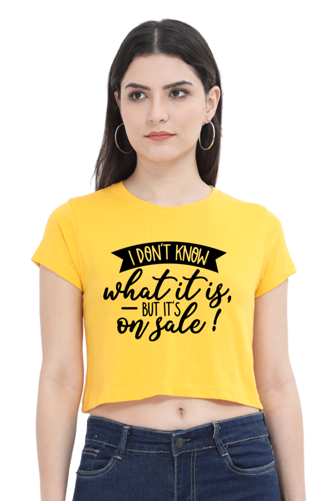 Women's Crop Tshirts