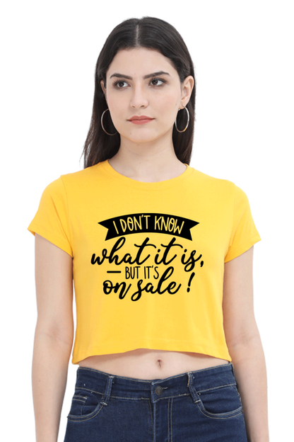 Women's Crop Tshirts