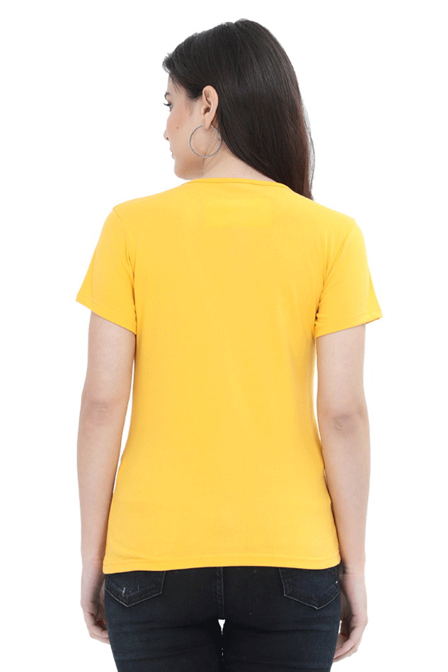 Women's Round Neck Half Sleeve Tshirts