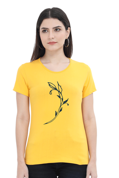 Women's Round Neck Half Sleeve Tshirts