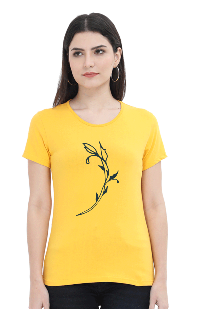 Women's Round Neck Half Sleeve Tshirts