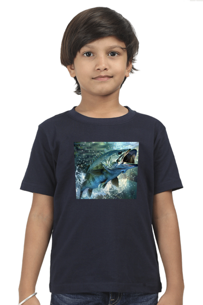 Boys Round Neck Half Sleeve Tshirts