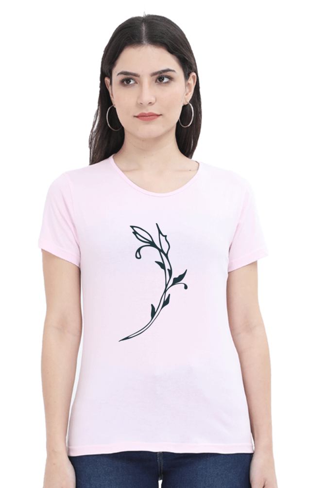 Women's Round Neck Half Sleeve Tshirts