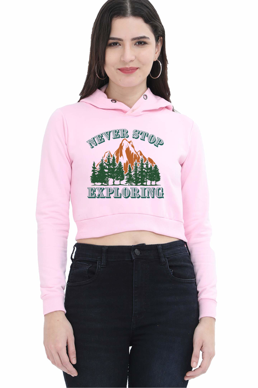 Women's Crop Hoodies