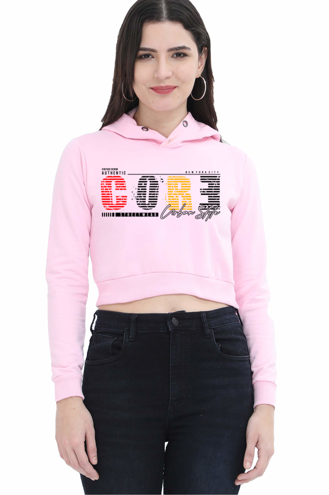 Women's Crop Hoodies