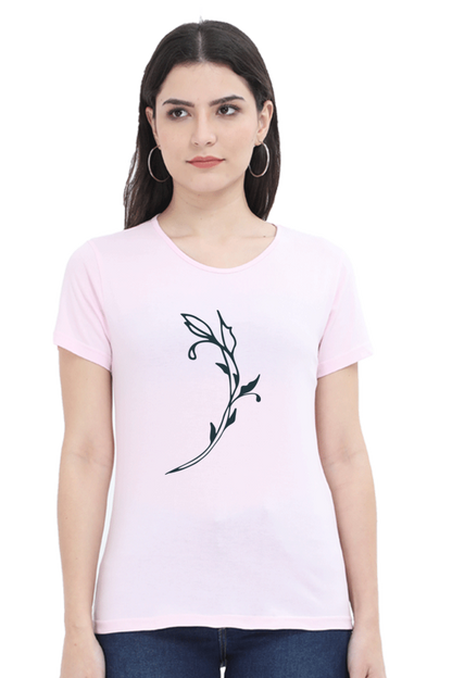 Women's Round Neck Half Sleeve Tshirts