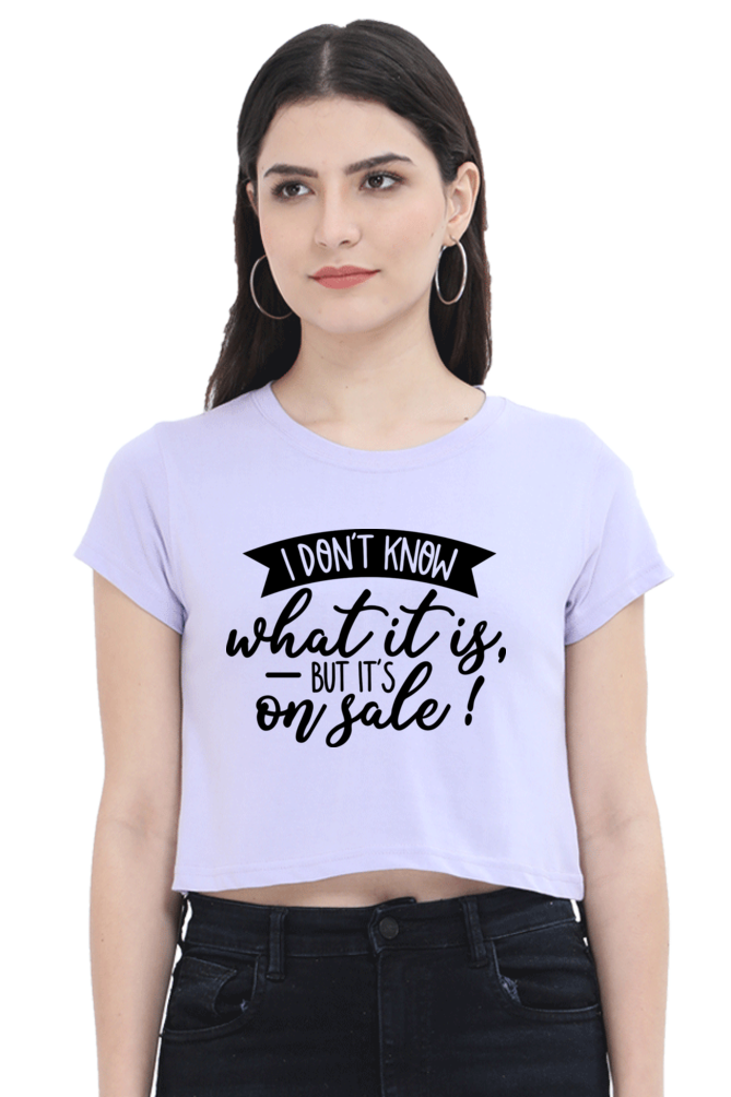 Women's Crop Tshirts