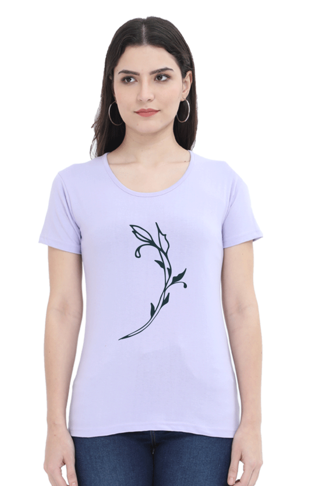 Women's Round Neck Half Sleeve Tshirts