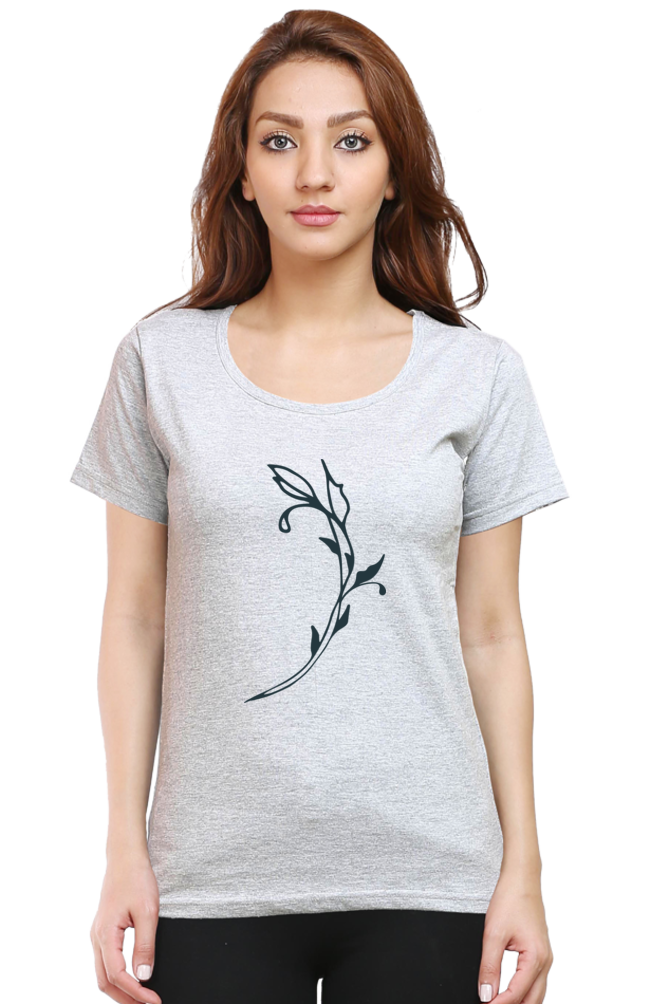 Women's Round Neck Half Sleeve Tshirts