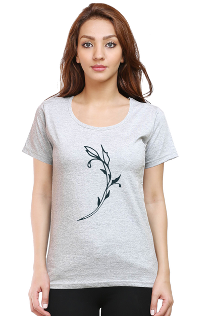 Women's Round Neck Half Sleeve Tshirts