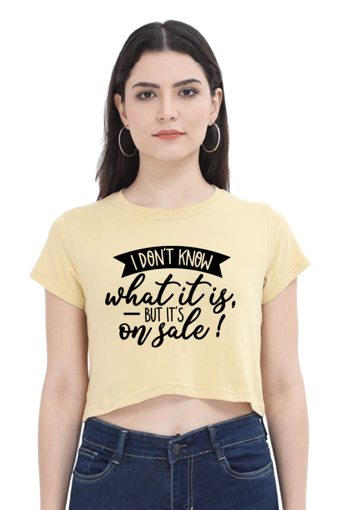 Women's Crop Tshirts