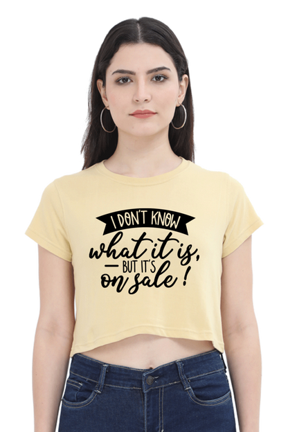 Women's Crop Tshirts