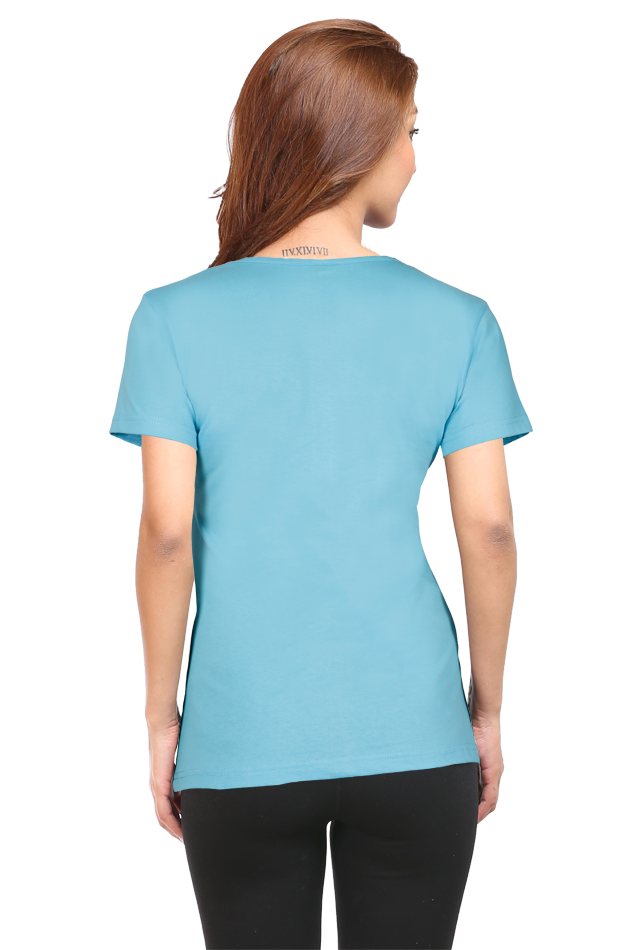 Women's Round Neck Half Sleeve Tshirts