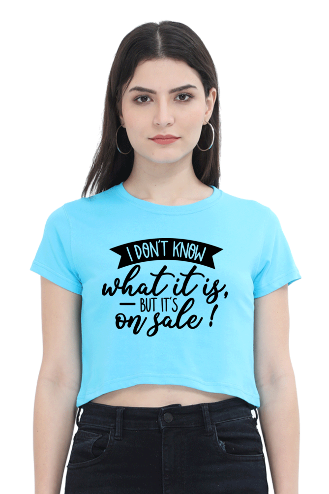 Women's Crop Tshirts