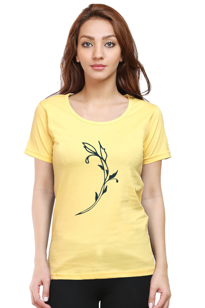 Women's Round Neck Half Sleeve Tshirts