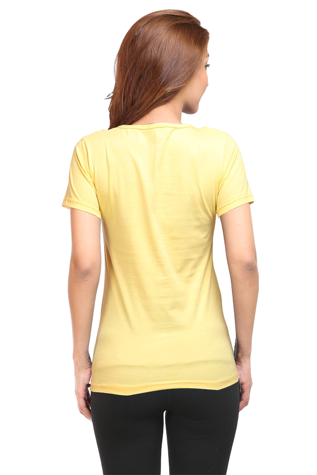 Women's Round Neck Half Sleeve Tshirts