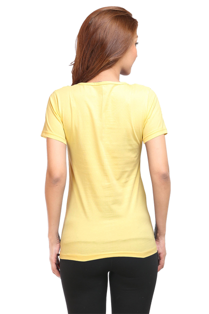 Women's Round Neck Half Sleeve Tshirts