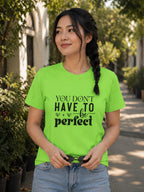 WOMENS LIRIL GREEN ROUNDNECK T-SHIRT