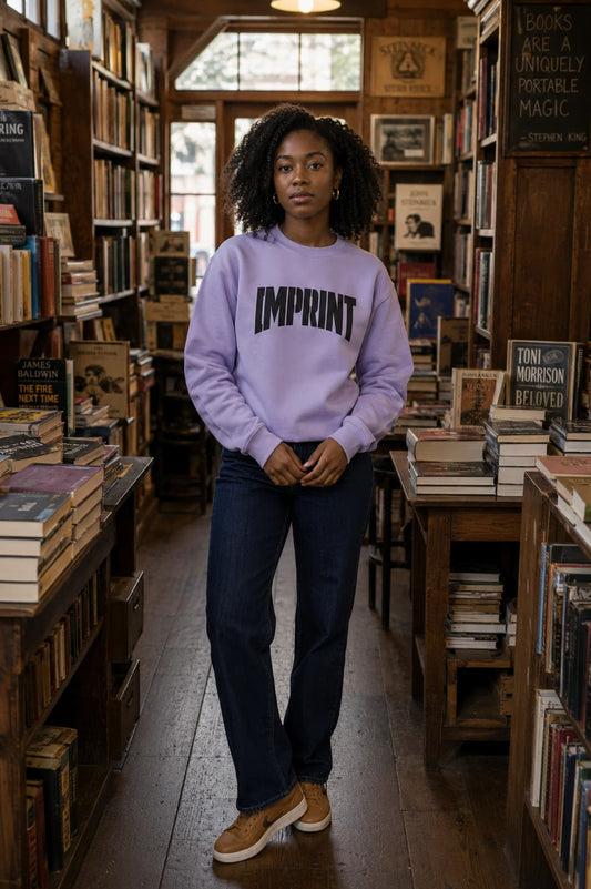 WOMENS IRIS LAVENDER SWEATSHIRTS