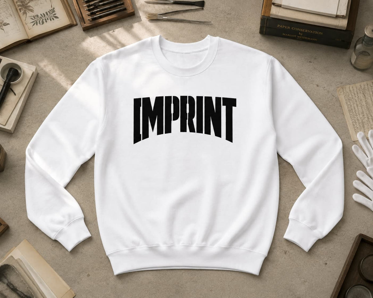 UNISEX WHITE SWEATSHIRTS