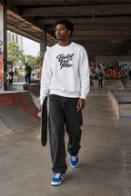 MENS WHITE SWEATSHIRTS