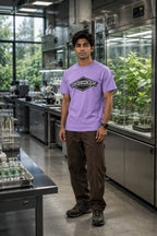 MENS IRIS LAVENDER ROUNDNECK T-SHIRT