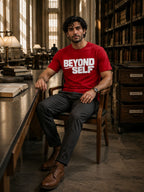 MENS RED ROUNDNECK T-SHIRT