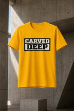 MENS GOLDEN YELLOW ROUNDNECK T-SHIRT