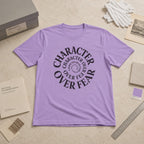 MENS IRIS LAVENDER ROUNDNECK T-SHIRT