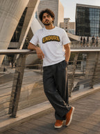 MENS WHITE ROUNDNECK T-SHIRT
