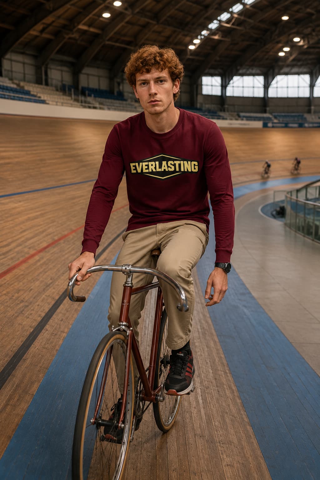 karavirs™ Everlasting — Maroon Full-Sleeve Tee