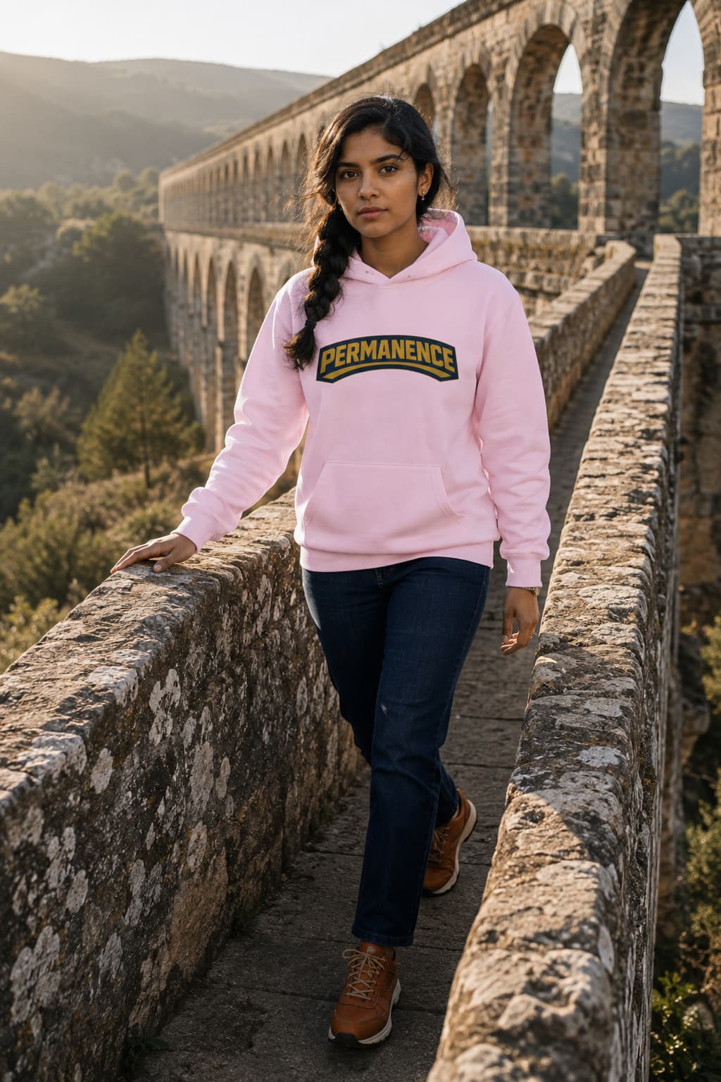 karavirs™ Permanence — Light Pink Hoodie