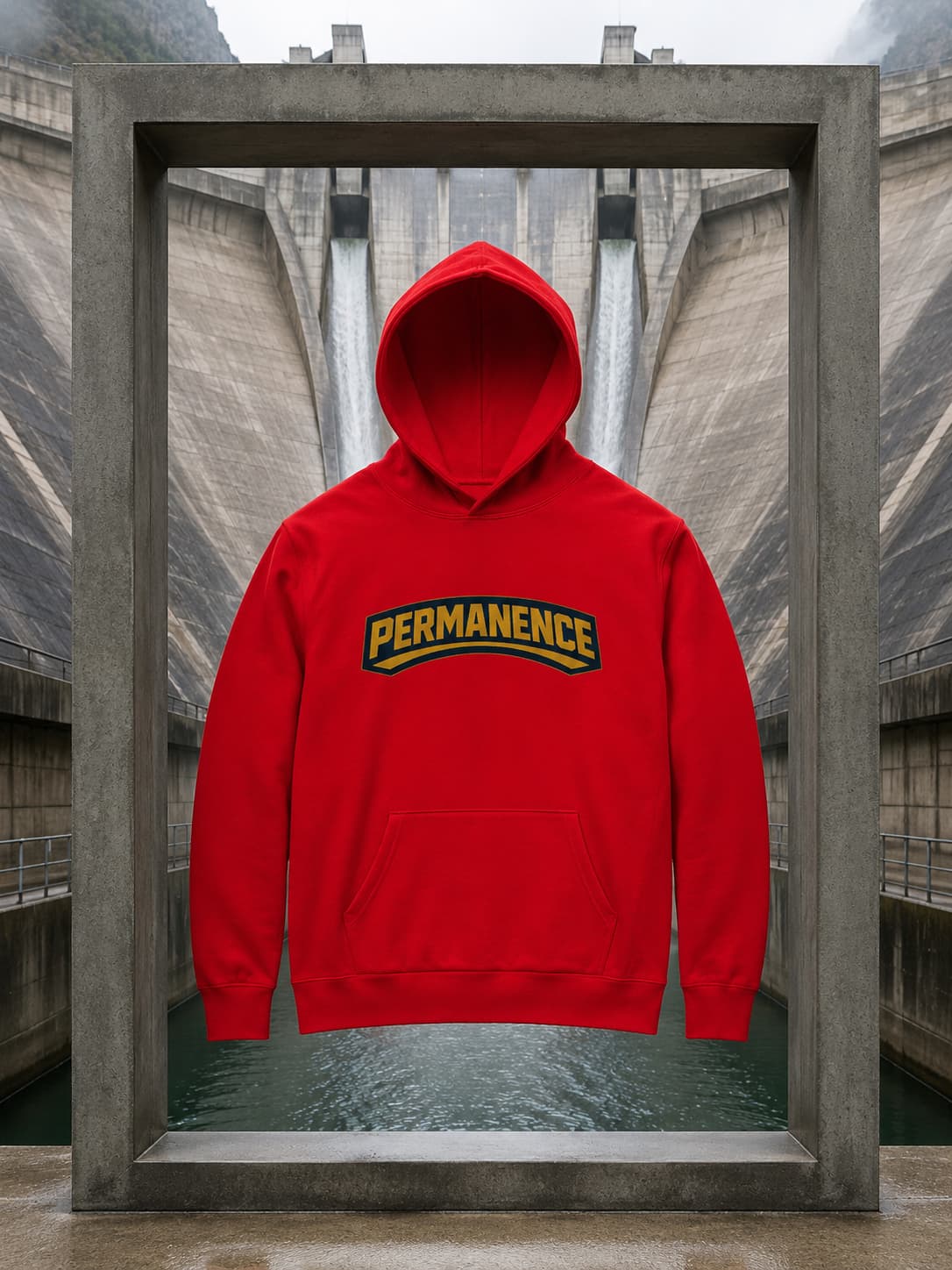 karavirs™ Permanence — Red Hoodie