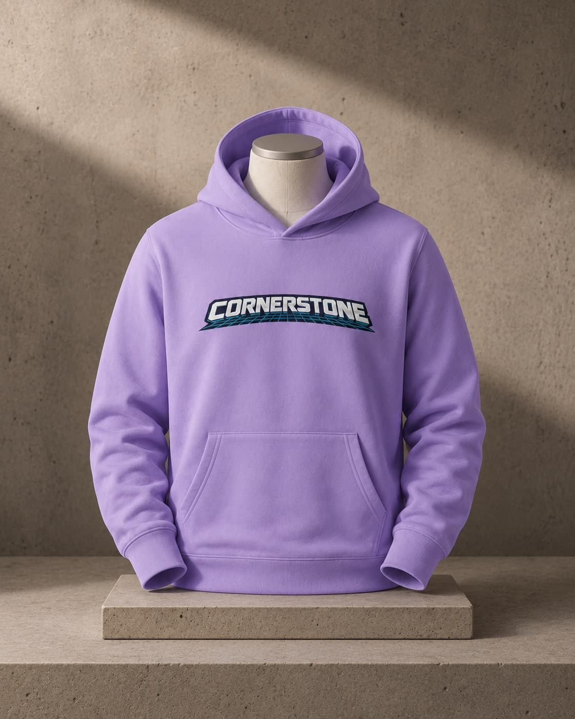 karavirs™ Cornerstone — Iris Lavender Hoodie