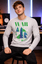 Men's Melange Grey Full Sleeve Round Neck T-shirts